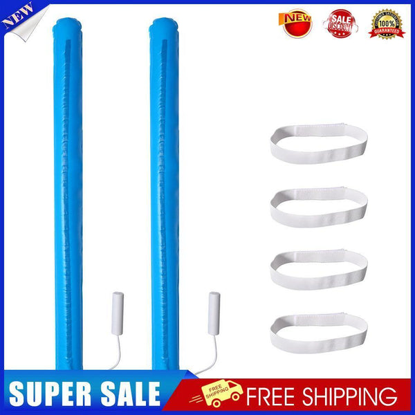 Folding Outdoor Camping Lantern RGB LED Inflatable Hiking Tent Light (2pcs)