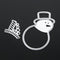 Snowman DIY Metal Stencil for Scrapbook Embossing Craft Cutting Die