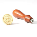 Retro Animal Pattern Wax Seal Stamps DIY Wooden Handle Sealing Wax (F260)