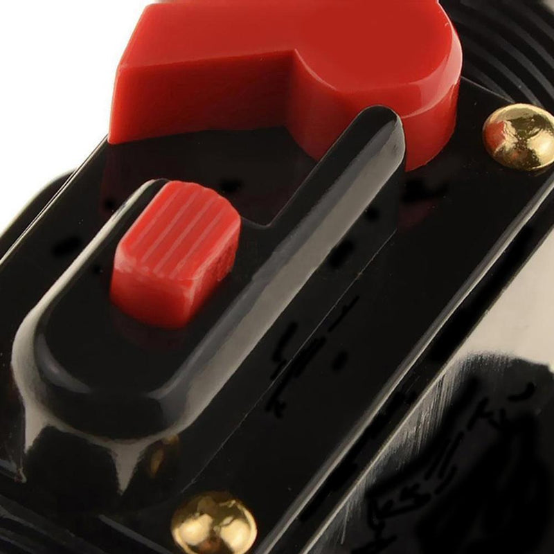 12V DC Car Audio Inline Circuit Breaker Auto Reset Fuse Holder (30A)