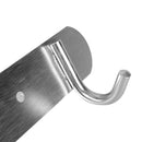 Wall Mounted Hooks Coats Clothes Hat Row Hook Towel Hanger Rack(6 Hooks Newly