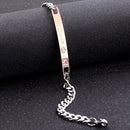 Love Bangle Men and Women His Queen Stainless Steel Her King Couple Bracelets