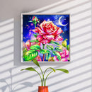 DIY Diamond Painting Kits Full Round Drill Shining Rose Mosaic Home Decoration