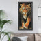 Tiger Cross Stitch 11CT Stamped Animal Pattern Handmade Embroidery Sets Decor