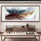 5D Diamond Painting Feather Full Round Mosaic Picture DIY Home Decor 80x40cm
