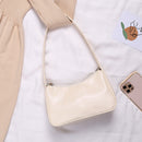 Fashion Women Butterfly Chain PU Underarm Bag Casual Small Handbag (Beige)