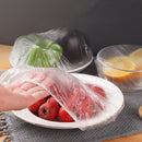 100pcs Disposable Film Bowl Cover Elastic Food Wrap Cover  Kitchen Accessories