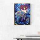 Fish Tail 5D DIY Special Shaped Diamond Painting Cross Stitch Kits Wall Decor