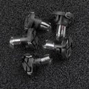 5PCS T4 12V Car Auto Interior Instrument Light Bulbs Dashboard Lamp Warm Light