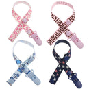 Nipple Strap Adjustable Length Soother Pacifier Chain Baby Teething Dummy Clips