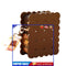 Biscuit Shape Designed Water Cup - Reusable Bottles Straw Design (Coffee)