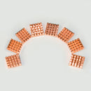 8pcs A8 Pure Copper Heatsink Cooler Heat Sink PC Graphics Card Memory Radia