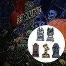 Halloween Tombstones Gravestone Prop Outdoor Graveyard Horror Garden Decor .