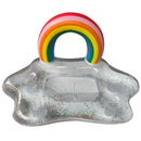 Inflatable Drinks Holder Air Mattress Rainbow Floating Beer Drink Cooler