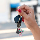DIY Double-Sided Keychain Full Special Shaped Rhinestone Picture Handicraft