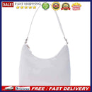 Women Patent PU Leather Hobos Underarm Bag Fashion Solid Color Small Handbags