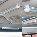 72 LED 12V ON/OFF Switch Interior Light Strip Bar 12 VOLT Car Caravan Van U1R3
