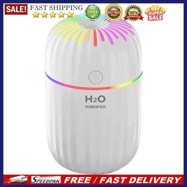 300ml Electric Air Humidifier Aroma Oil Diffuser Silent Mini USB Cool Mist Spray