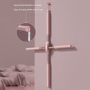 Yoga Hunchback Posture Corrector Cross Open Back Correction Stick (Pink)