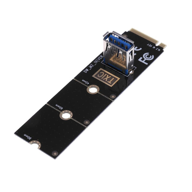 M.2/NGFF to USB3.0 Port Converter Adapter Graphic Card Cable Extender Card