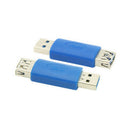Changer AM/AM USB 3.0 Adapter Coupler Gender Type A Female To Female Connector