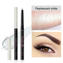 1xAutomatic Rotating Silkworm Pen Pearlescent Waterproof Eye Shadow hot Pen B2U9