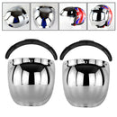 2x Motorrad 3-Snap Flip Up Universal Blase Visier für Open Face Halb Helm,
