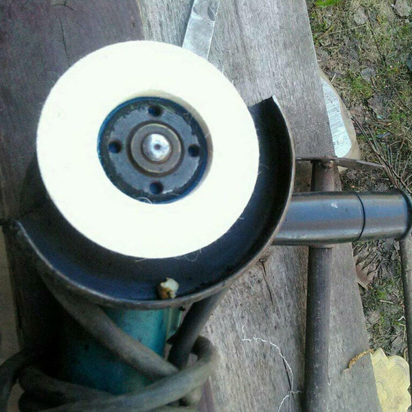 1pcs 100mm 3.94" Wool Buffing Angle Grinder Wheel Felt D3W3 A9A6 W2F2 H3N2 K3X5