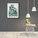 Painting By Numbers Flower DIY Oil Coloring Canvas Paint Drawing Pictures