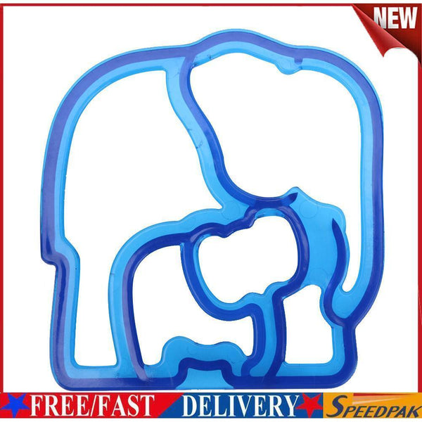 Lunch DIY Sandwiches Cutter Mould Food Die Bread Biscuits Mold(Elephant) #F