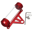 Motorcycle Tax Tube Waterproof Motorbike License Cylindrical Holder(Red) Newly