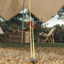 20pcs Outdoor Camping Tent Parachute Cord Rope Buckle Cord Buckle Fastener Ki