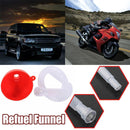 Car Motorcycle Refueling Funnel Detachable Hose Gasoline Additive Oil X1B3