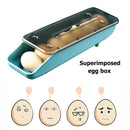 Kitchen Containers Egg Storage Box Household Container Refrigerator Egg Rack