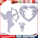 3pcs Love Angel DIY Cutting Dies Photo Album Scrapbooking Embossing Stencil