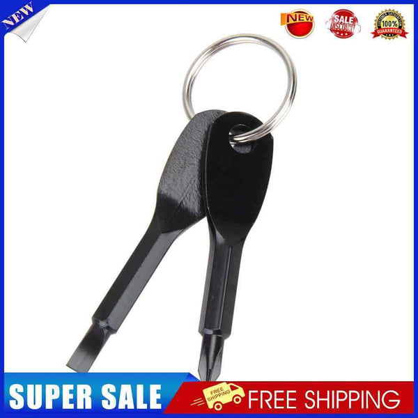 10pcs Key Ring Screwdriver EDC Set Outdoor Pocket Mini Tool with Keychain