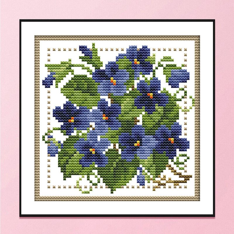 Partial Cross Stitch Kit February 14CT Counted DIY Needlework Decor (H424)