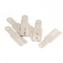 100pcs Y Shaped Nickel Sheets Battery Belt Strip Spot Welding Nickel Plated