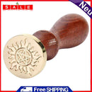 DIY Pattern Wax Seal Stamp Fire Painting for Stamping Envelope Wedding Gift Card