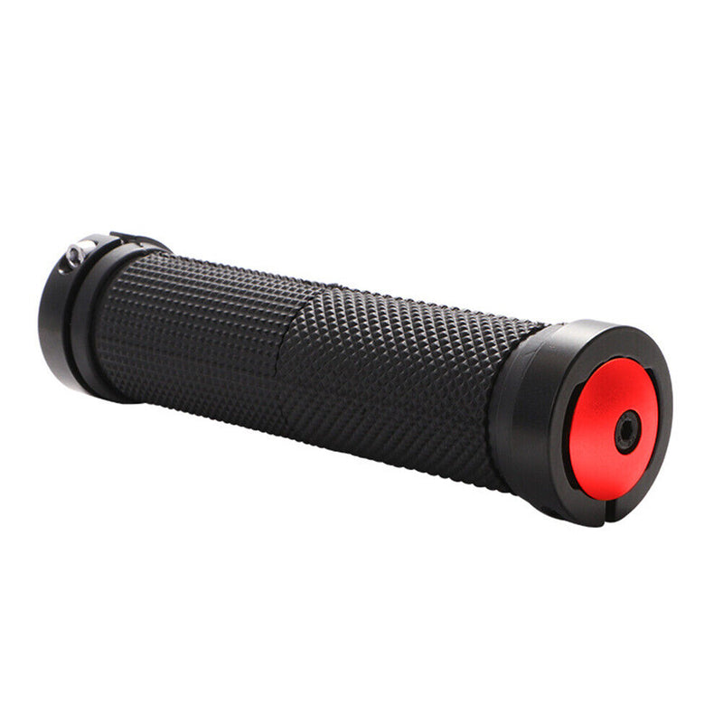 1 Pair MTB Handlebar Plugs Aluminum Alloy Road Bicycle Grip Plug (Red) Newly