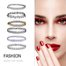12pcs Retro Clavicle Chain Fashion Choker Necklace for Women Girl Daily Sui