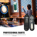 3x Steel Tip Aluminum Shaft Darts with Storage Box for Indoor Dartboard Gam