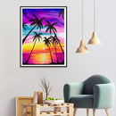 5D DIY Full Drill Diamond Painting Sea View Embroidery Mosaic Craft Kits Deco
