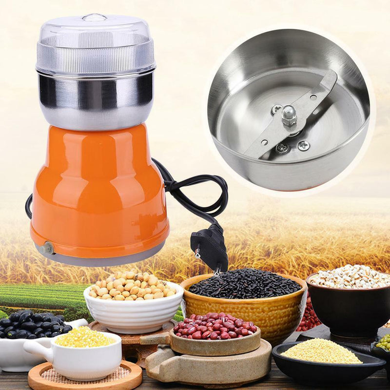 Electric Coffee Milling Grinder Grinding Beans Spices Nuts Blades Machine hot.
