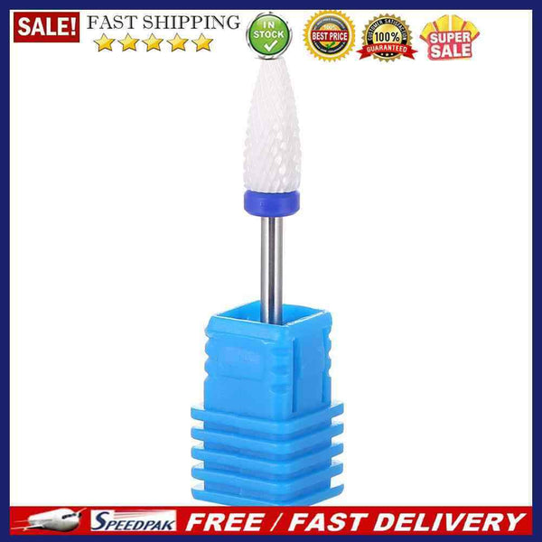 Nail Cone Tip Ceramic Drill Bits Electric Manicure Drills Pedicure Grinding Head