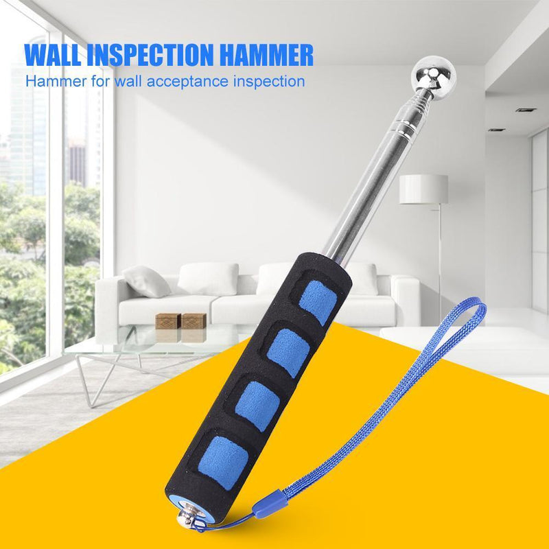 Stainless Steel Wall Test Home Inspection Tool Telescopic Wall Check Hammer