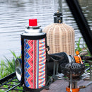 SUNDICK 6.5 X 9.9cm Camouflage Gas Canister Cover Fuel Cylinder Tank Storage Bag