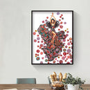 Diamond Painting Kit Fashion Girl Partial Special Rhinestone Picture Y079