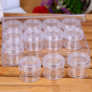 12 Grids Bottles Rhinestone Beads Storage Box Nail Art Jewelry Container Newly
