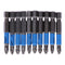 10 PC 1/4" Hex Magnetic Non Anti Slip Long Reach Electric Screwdriver PH2